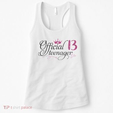 Nager 13 Year Old 13th Birthday Gift Women's Tank Top