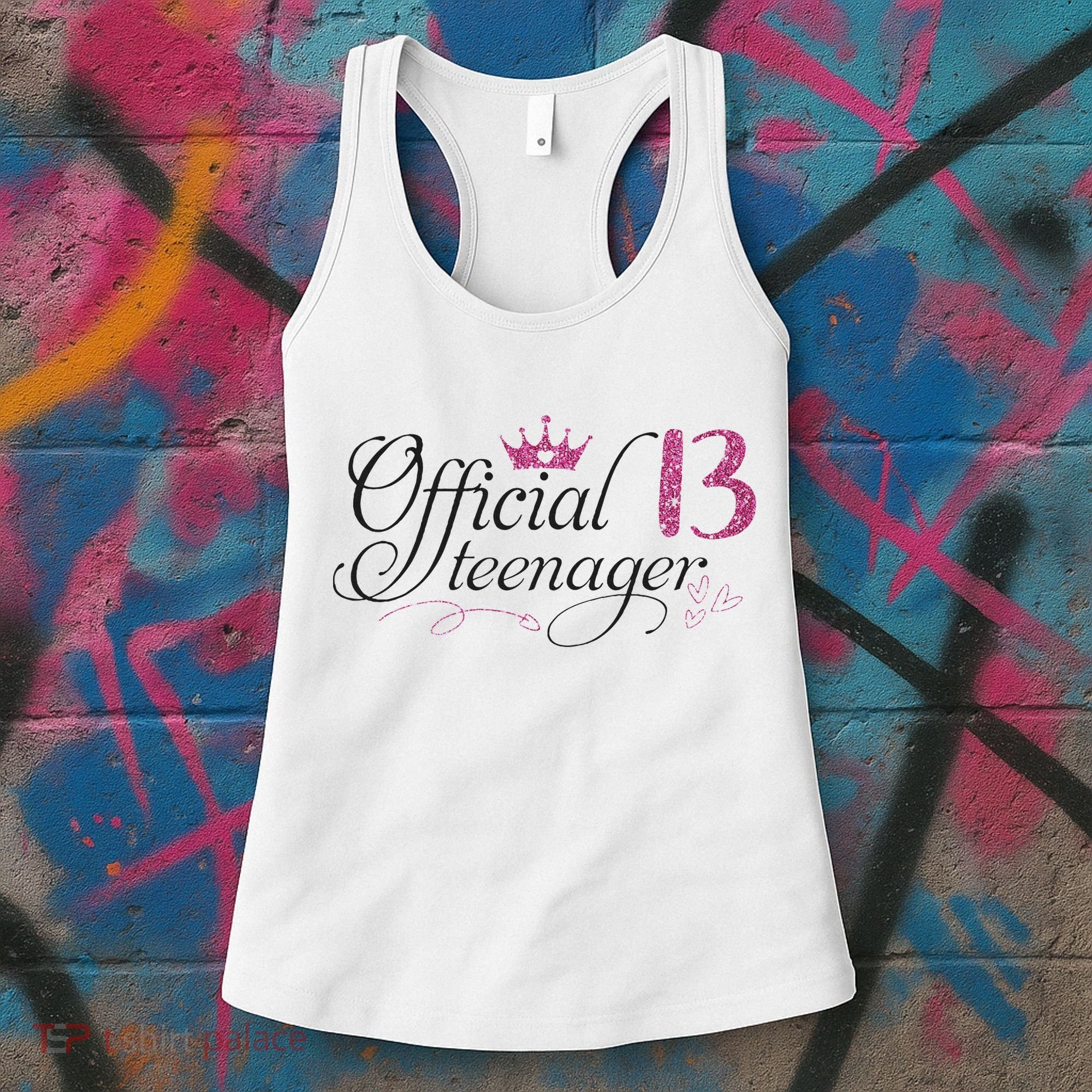 Nager 13 Year Old 13th Birthday Gift Women's Tank Top