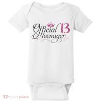Nager 13 Year Old 13th Birthday Gift Baby Bodysuit thumb 0