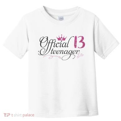 Nager 13 Year Old 13th Birthday Gift Toddler T-Shirt
