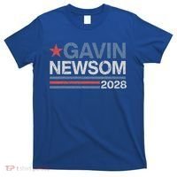 Newsom 2028 Gavin Newsom 2028 President 48 Election Campaign T-Shirt thumb 0