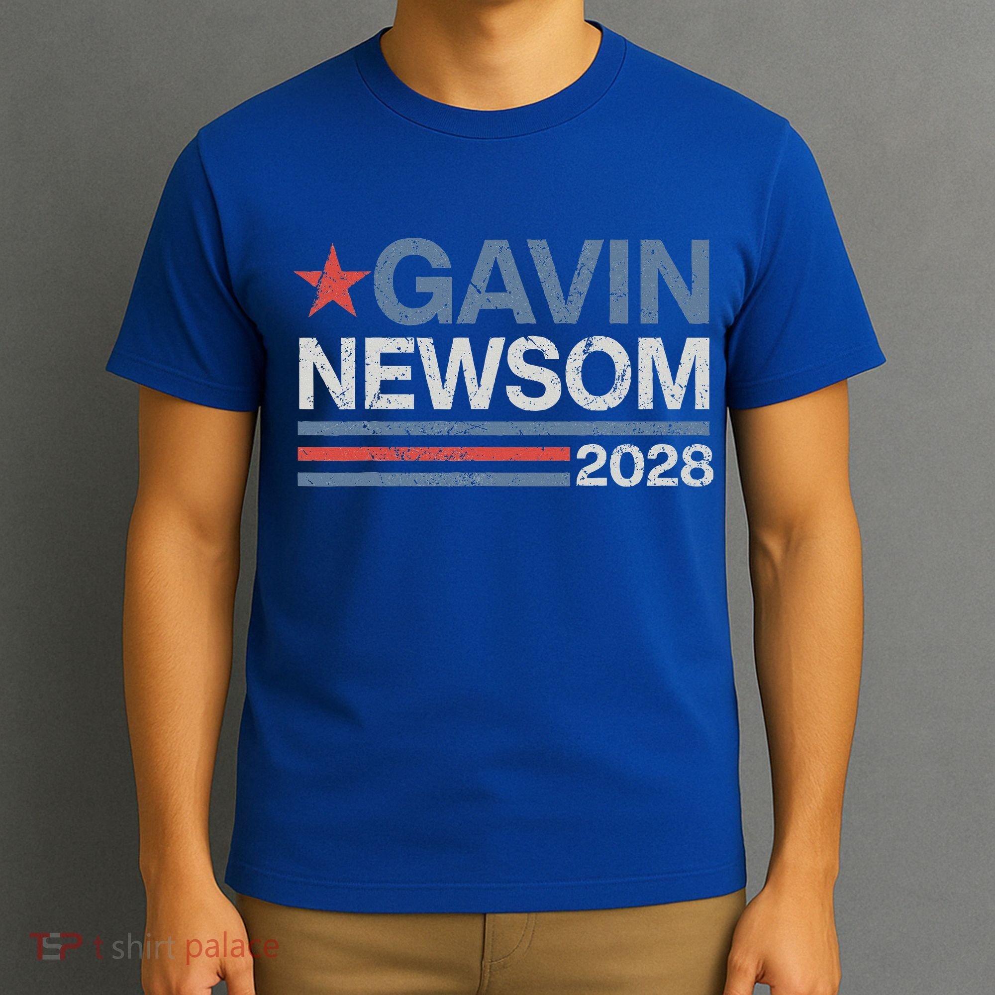 Newsom 2028 Gavin Newsom 2028 President 48 Election Campaign T-Shirt