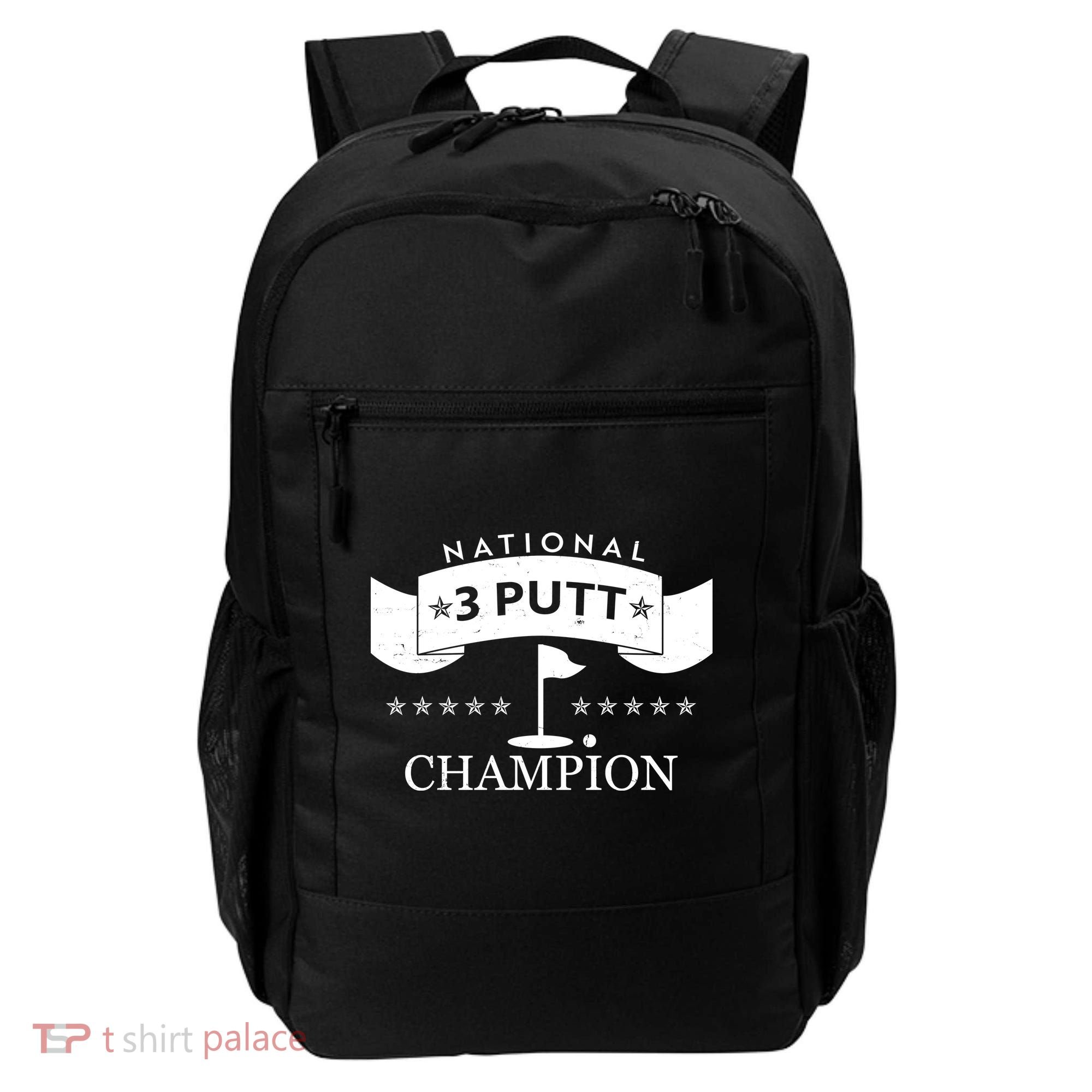 National 3 Putt Champion Golfing Backpack