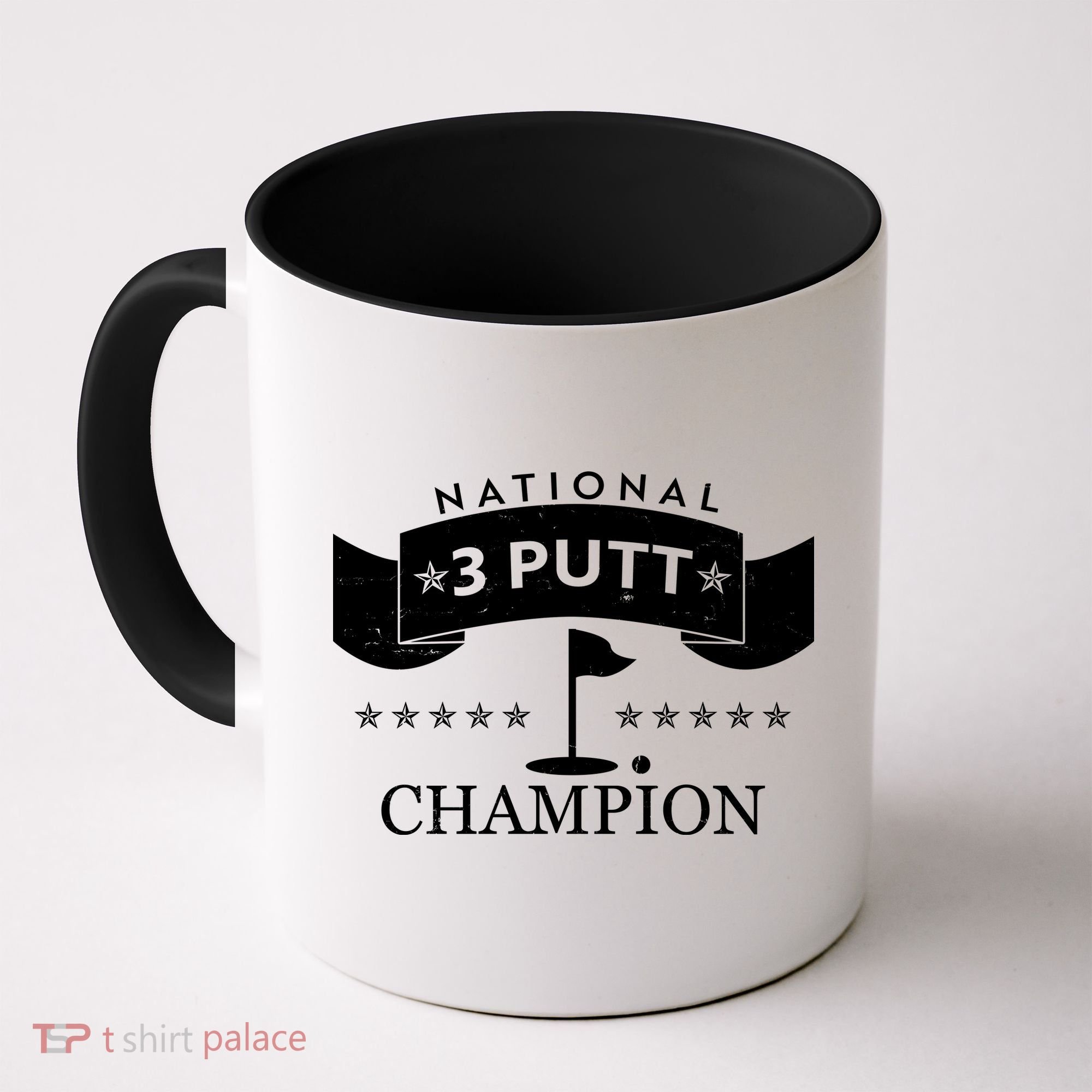 National 3 Putt Champion Golfing Coffee Mug