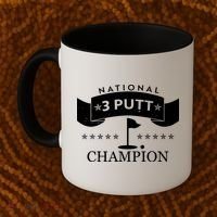 National 3 Putt Champion Golfing Coffee Mug thumb 2