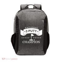 National 3 Putt Champion Golfing Vector Backpack thumb 0