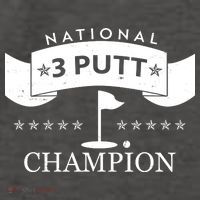 National 3 Putt Champion Golfing Vector Backpack thumb 2