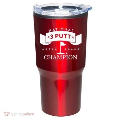 National 3 Putt Champion Golfing Tumbler
