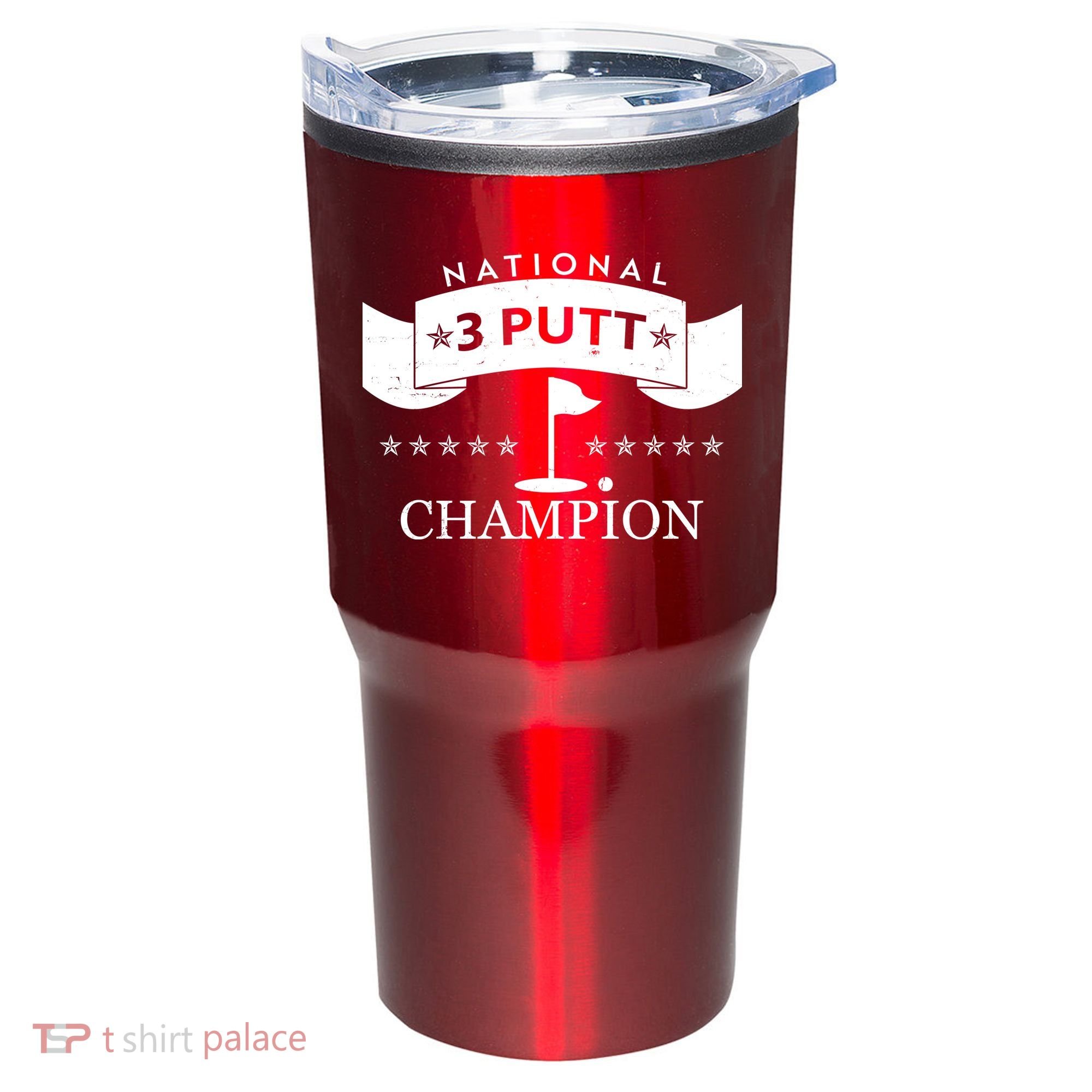 National 3 Putt Champion Golfing Tumbler