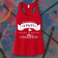 National 3 Putt Champion Golfing Women's Tank Top thumb 3