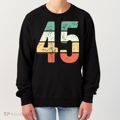 Number 45 Commemorating 45 Years Of Forever Women's Sweatshirt