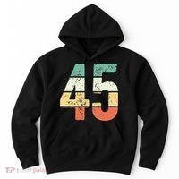 Number 45 Commemorating 45 Years Of Forever Hoodie thumb 0