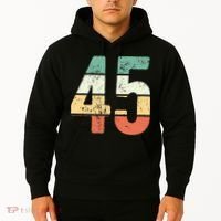 Number 45 Commemorating 45 Years Of Forever Hoodie thumb 2