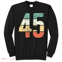 Number 45 Commemorating 45 Years Of Forever Sweatshirt thumb 0