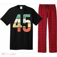 Number 45 Commemorating 45 Years Of Forever Pajama Set thumb 0