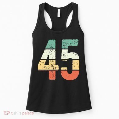 Number 45 Commemorating 45 Years Of Forever Women's Tank Top