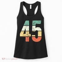 Number 45 Commemorating 45 Years Of Forever Women's Tank Top thumb 0