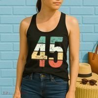 Number 45 Commemorating 45 Years Of Forever Women's Tank Top thumb 2
