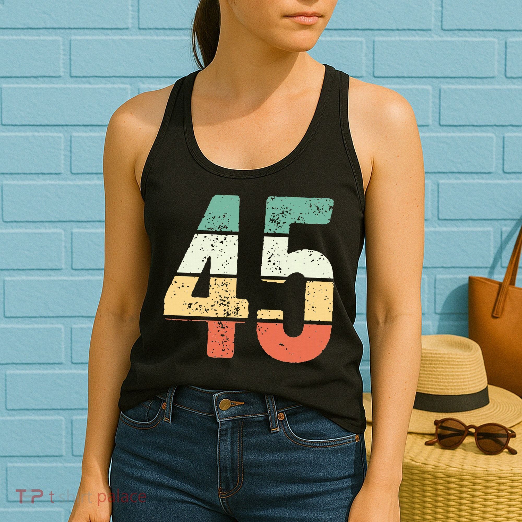 Number 45 Commemorating 45 Years Of Forever Women's Tank Top