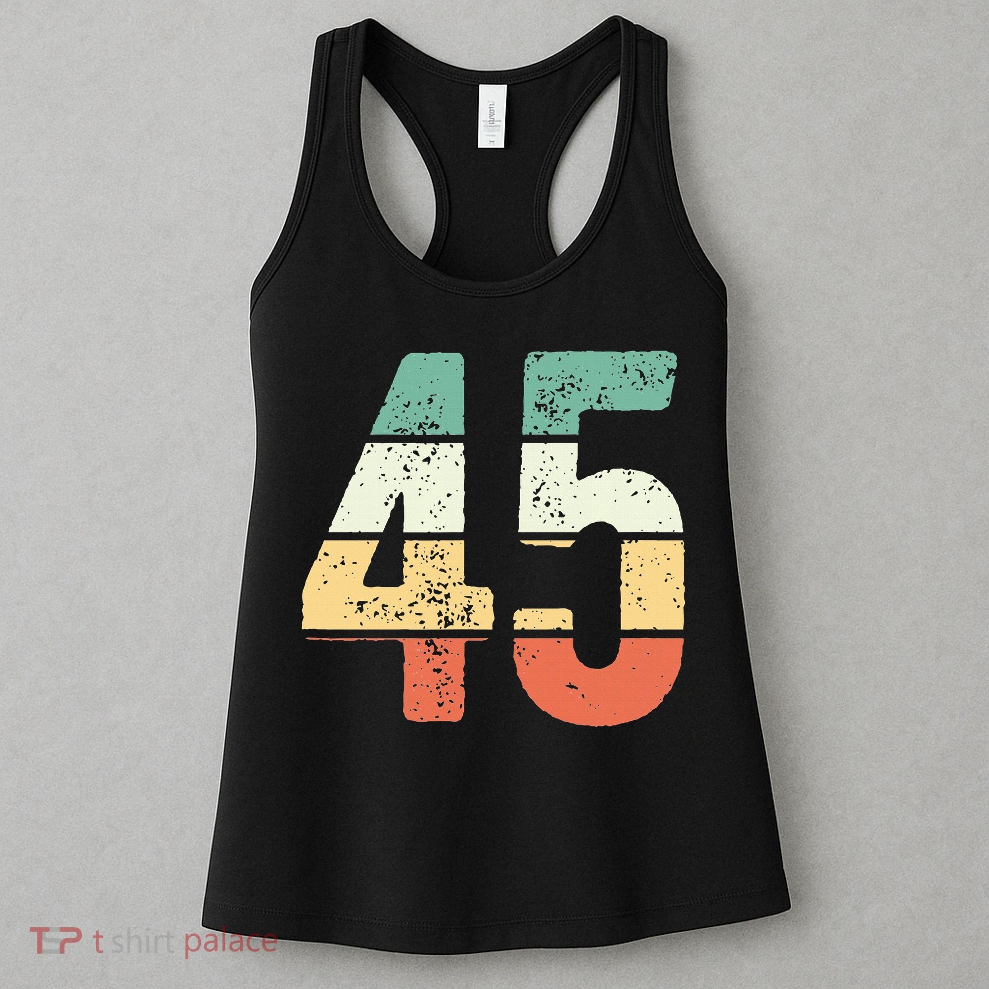 Number 45 Commemorating 45 Years Of Forever Women's Tank Top