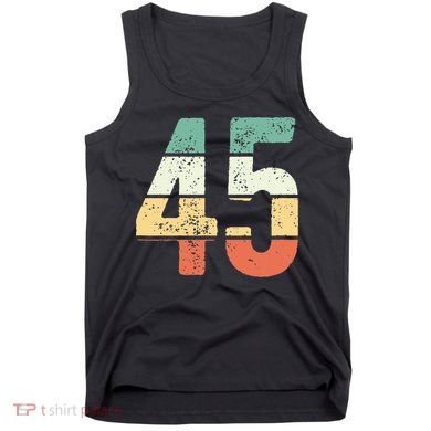 Number 45 Commemorating 45 Years Of Forever Tank Top