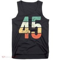 Number 45 Commemorating 45 Years Of Forever Tank Top thumb 0