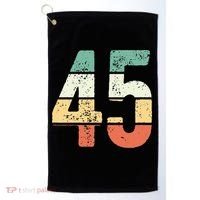 Number 45 Commemorating 45 Years Of Forever Golf Towel thumb 0
