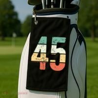 Number 45 Commemorating 45 Years Of Forever Golf Towel thumb 2