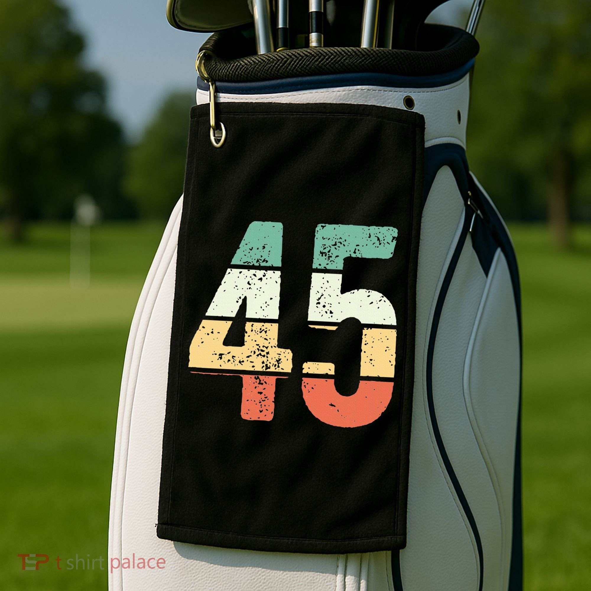 Number 45 Commemorating 45 Years Of Forever Golf Towel