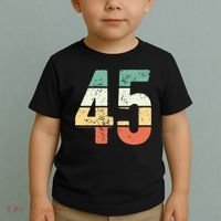 Number 45 Commemorating 45 Years Of Forever Toddler T-Shirt thumb 2