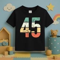 Number 45 Commemorating 45 Years Of Forever Toddler T-Shirt thumb 3