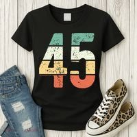 Number 45 Commemorating 45 Years Of Forever Women's T-Shirt thumb 3