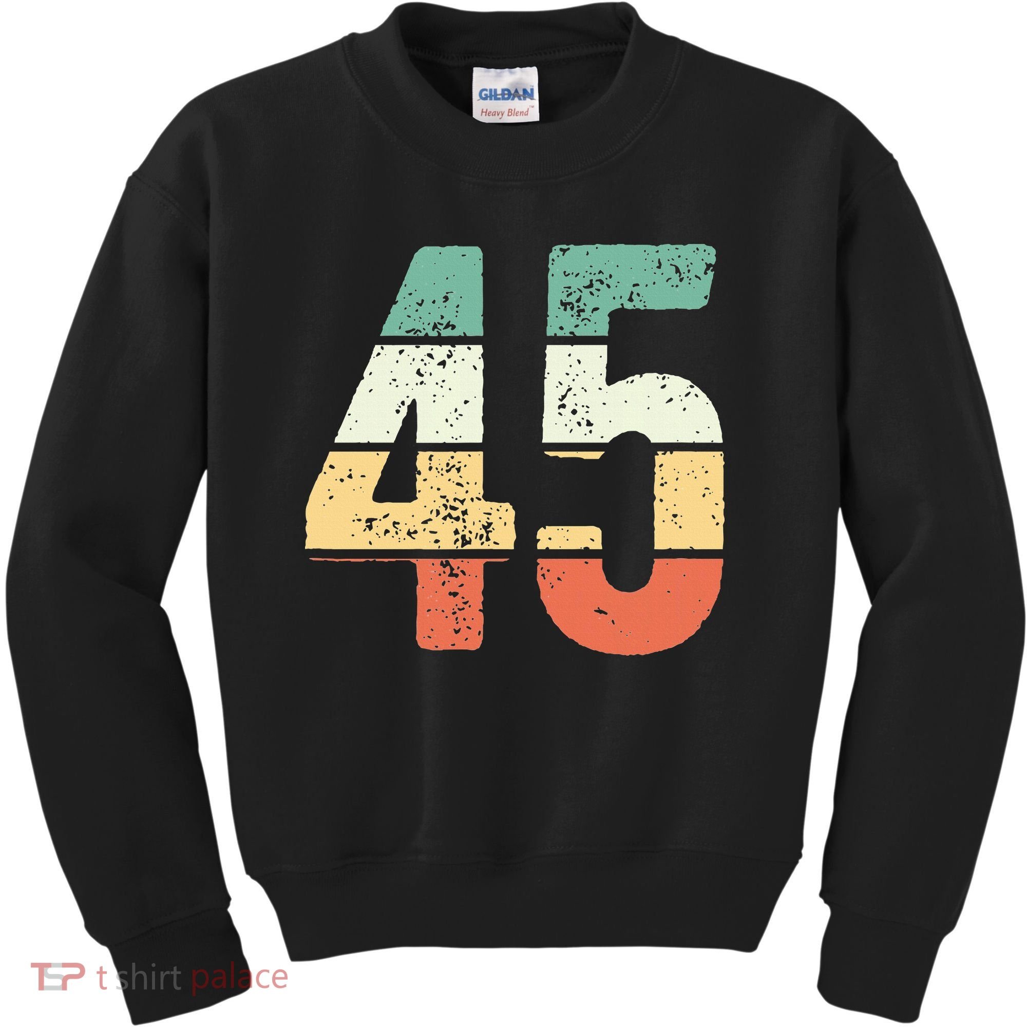 Number 45 Commemorating 45 Years Of Forever Kids Sweatshirt