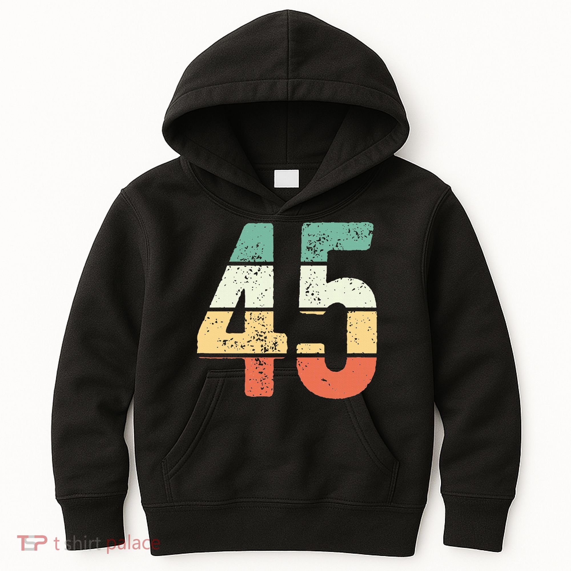 Number 45 Commemorating 45 Years Of Forever Kids Hoodie