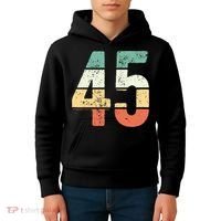 Number 45 Commemorating 45 Years Of Forever Kids Hoodie thumb 4