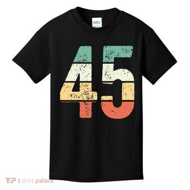 Number 45 Commemorating 45 Years Of Forever Kids T-Shirt