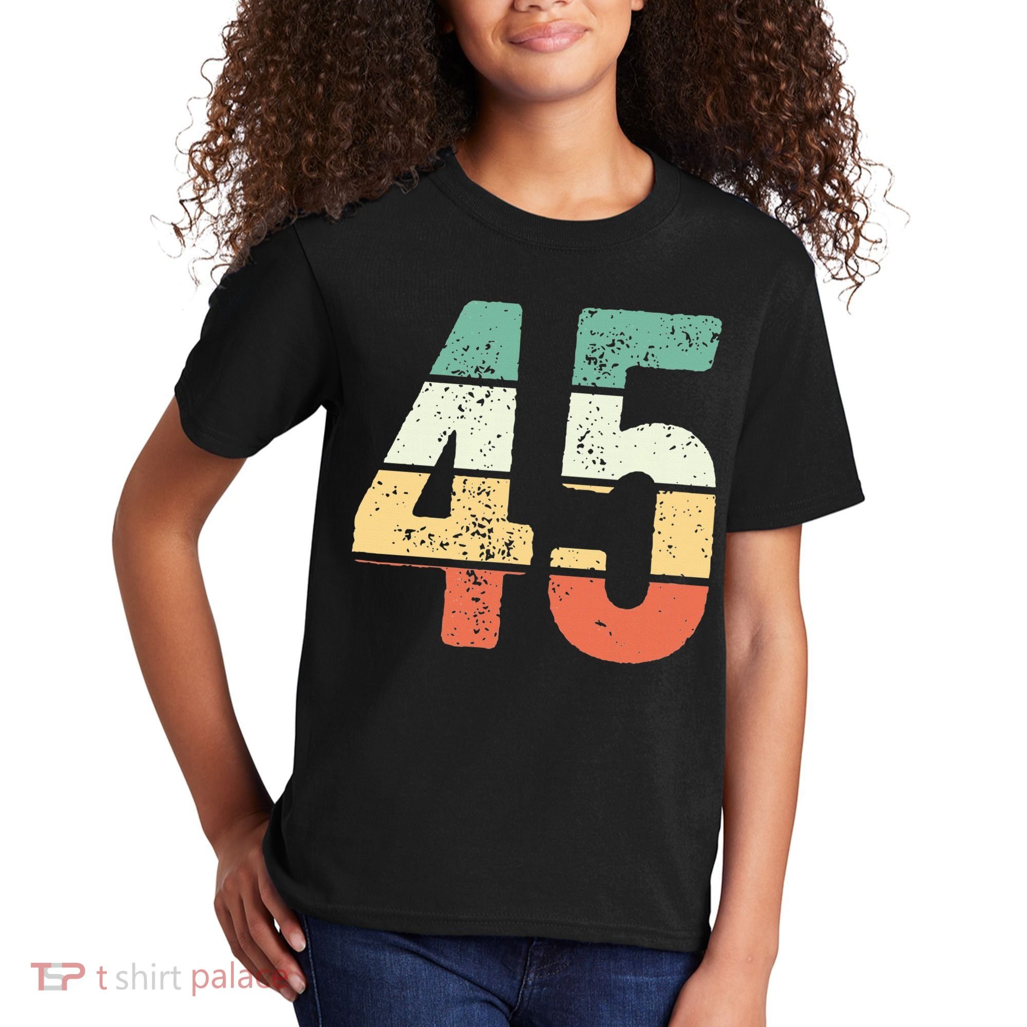 Number 45 Commemorating 45 Years Of Forever Kids T-Shirt