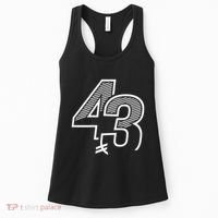 Number 43 Sports Jersey 43 Birthday (Frontback) Women's Tank Top thumb 0