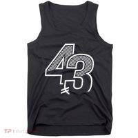 Number 43 Sports Jersey 43 Birthday (Frontback) Tank Top thumb 0