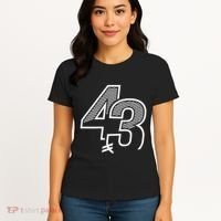 Number 43 Sports Jersey 43 Birthday (Frontback) Women's T-Shirt thumb 4