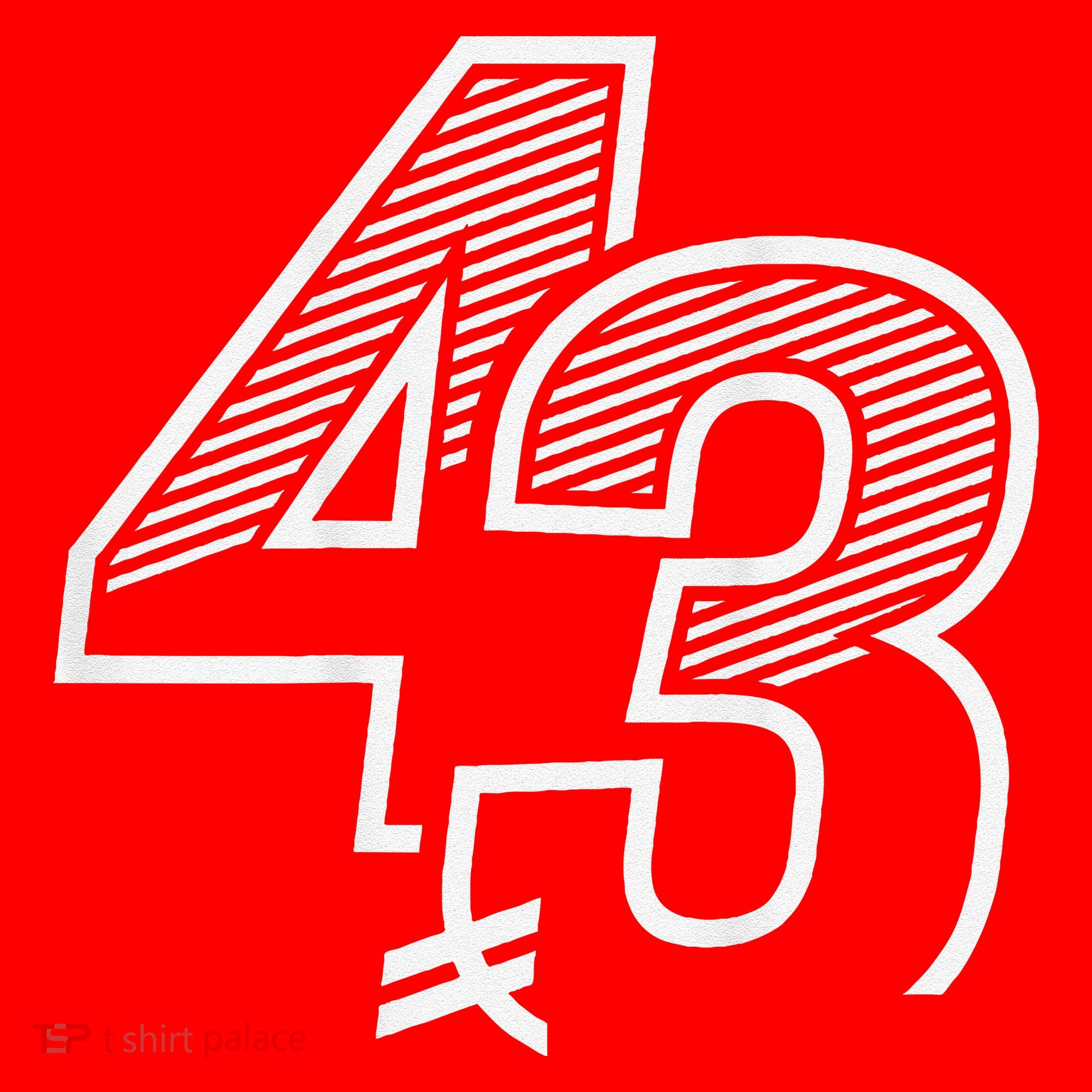 Number 43 Sports Jersey 43 Birthday (Frontback) Santa Hat