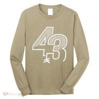 Number 43 Sports Jersey 43 Birthday (Frontback) Long Sleeve Shirt thumb 0