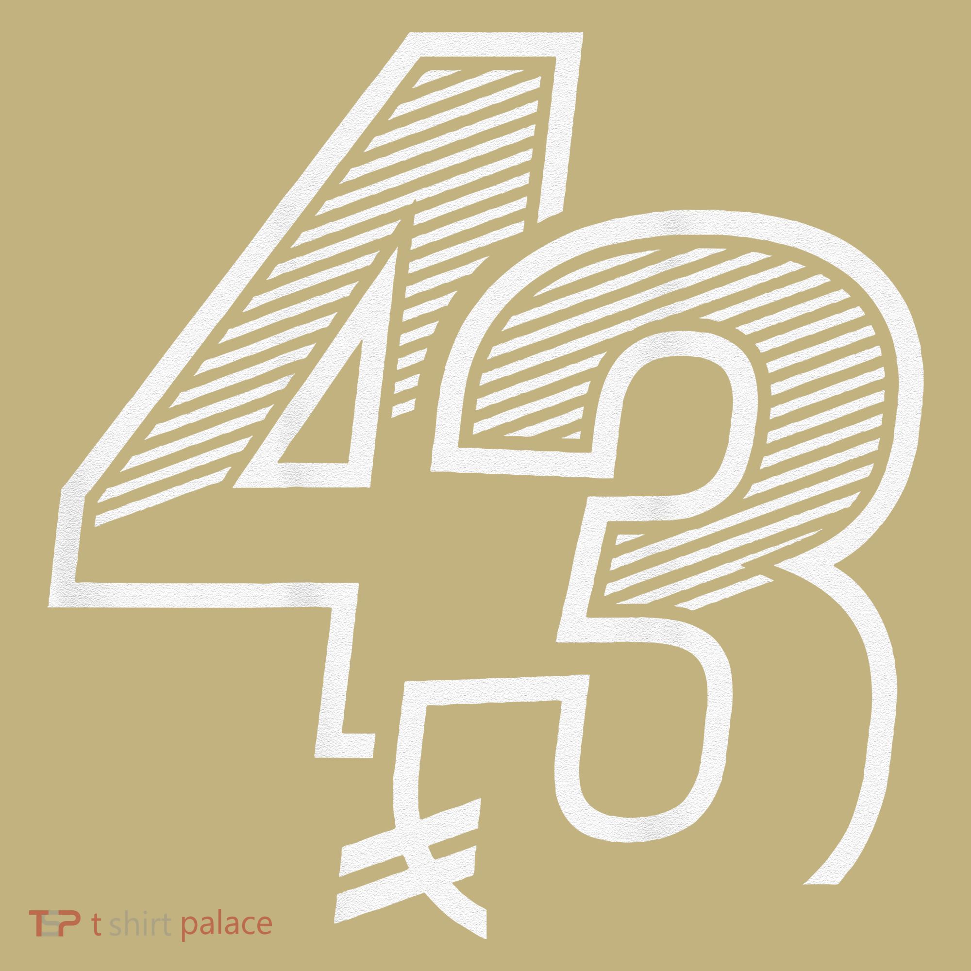 Number 43 Sports Jersey 43 Birthday (Frontback) Sweatshirt
