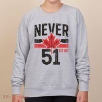 Never 51 Canada Is Not For Sale Est. 1867 Proud Canadian Women's Sweatshirt thumb 0