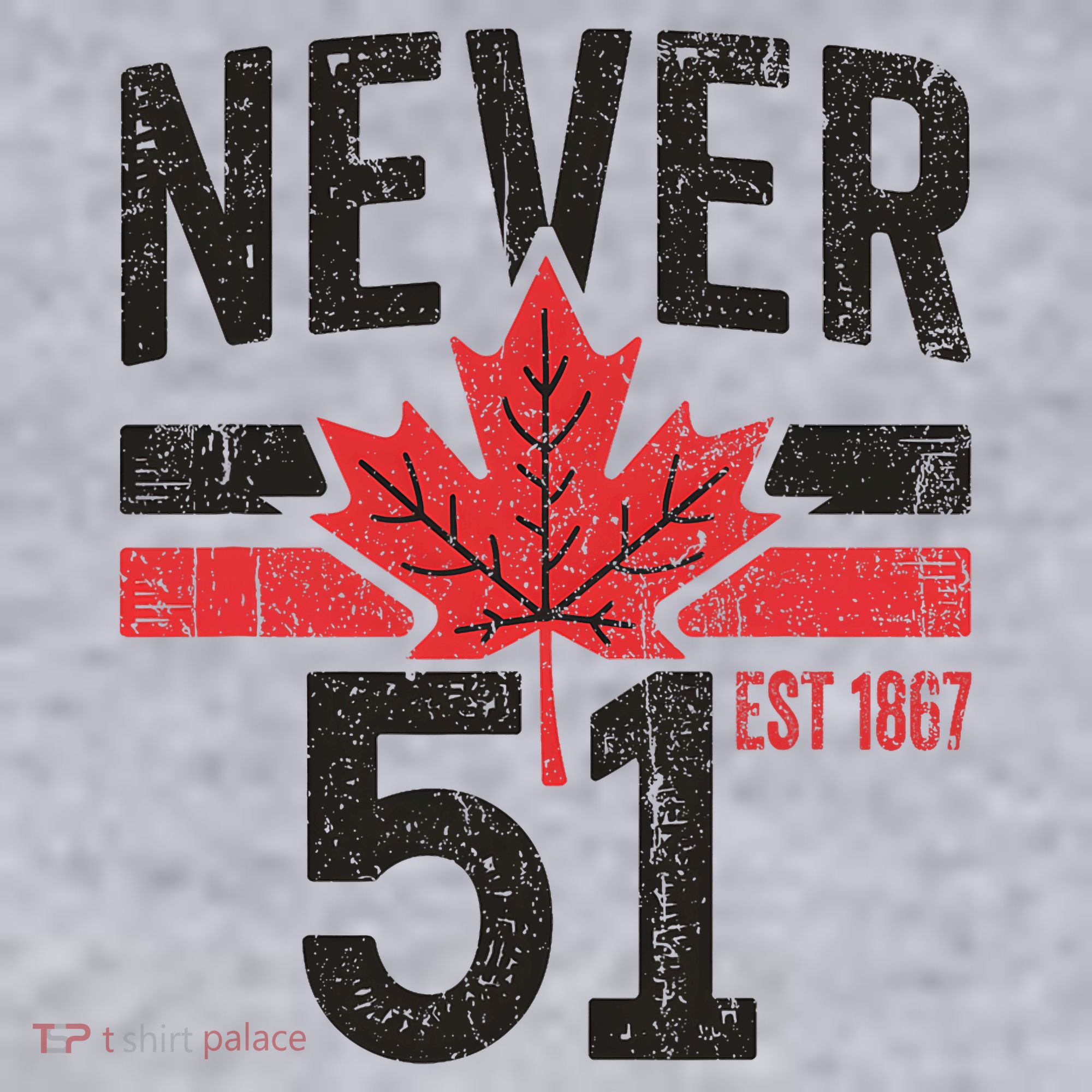 Never 51 Canada Is Not For Sale Est. 1867 Proud Canadian Women's Sweatshirt