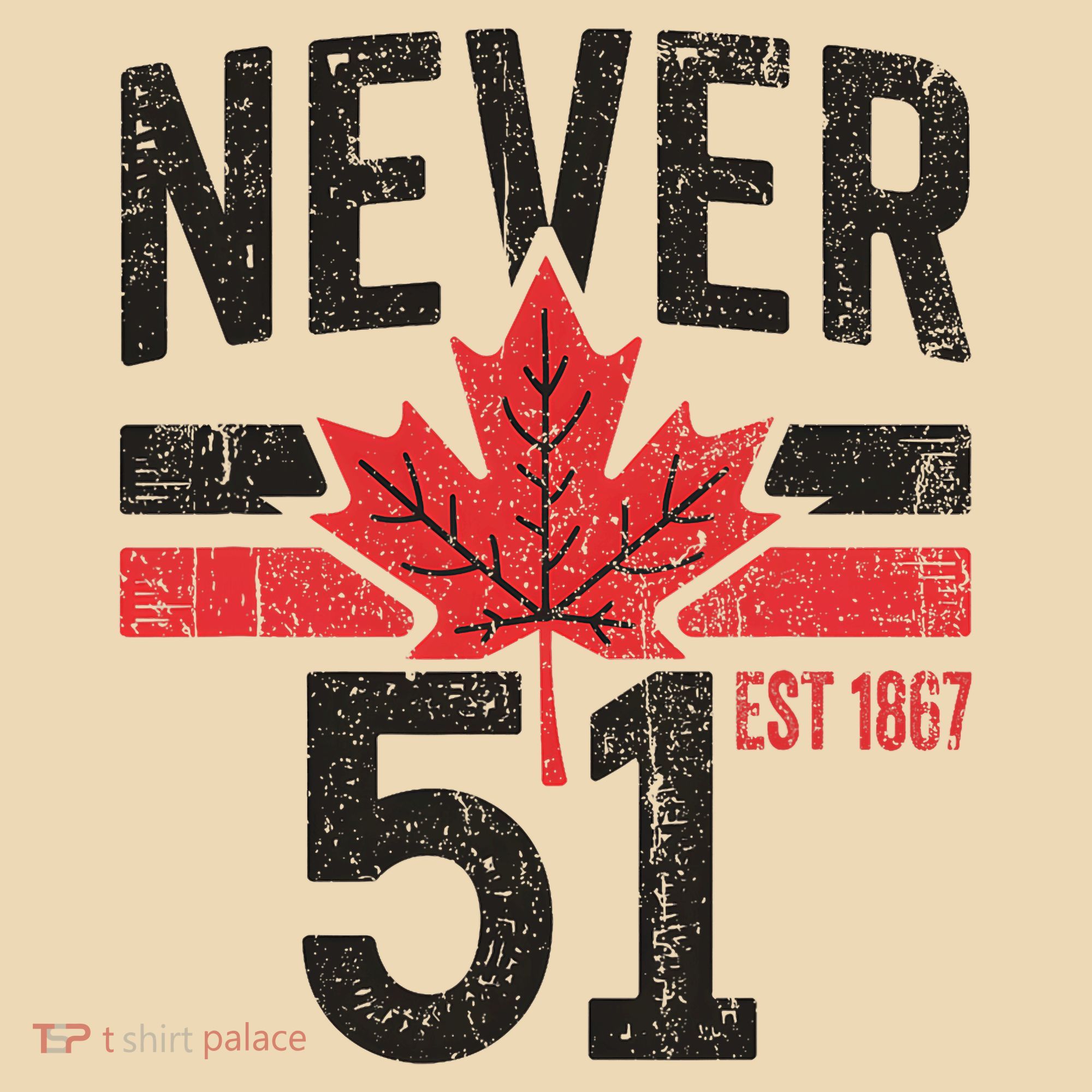 Never 51 Canada Is Not For Sale Est. 1867 Proud Canadian Tote Bag