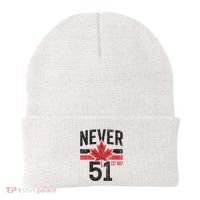 Never 51 Canada Is Not For Sale Est. 1867 Proud Canadian Beanie thumb 0