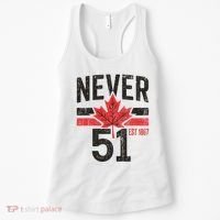 Never 51 Canada Is Not For Sale Est. 1867 Proud Canadian Women's Tank Top thumb 0