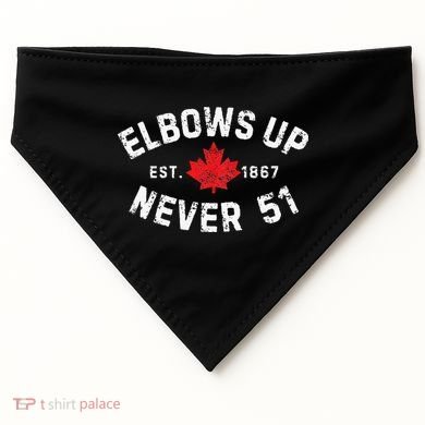 Never 51 Canada USA-Made Doggie Bandana