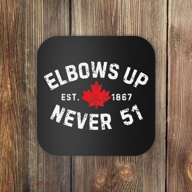 Never 51 Canada Coaster